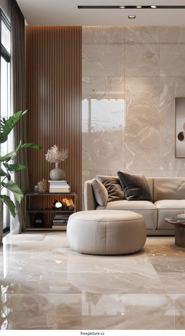 Minimalist Living Room Interior Design with Modern Touches