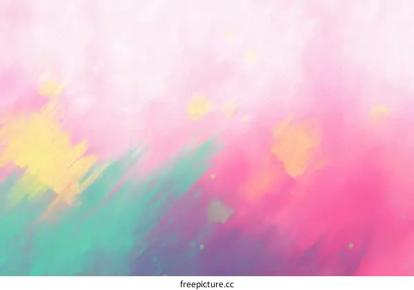 Abstract Pastel Color Blending Artwork