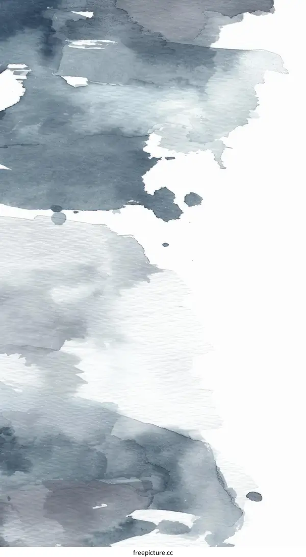 Blue watercolor background