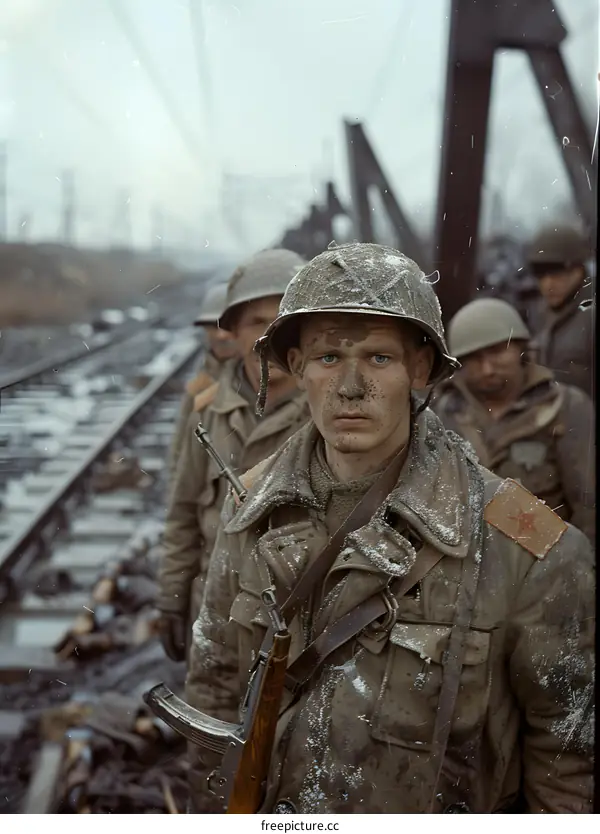 Soviet Soldiers during World War II