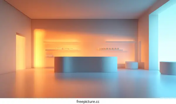 Modern Minimalist Beauty Salon Interior Design