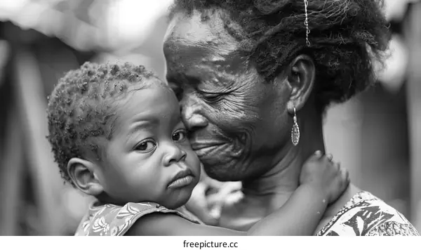 A grandmother's love is like a river, always flowing, always giving