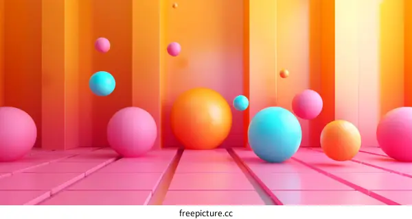 Abstract Colorful Spheres in a Matching Background