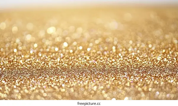 Golden Glitter Background Texture