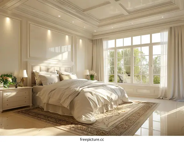 Luxury European Style Bedroom