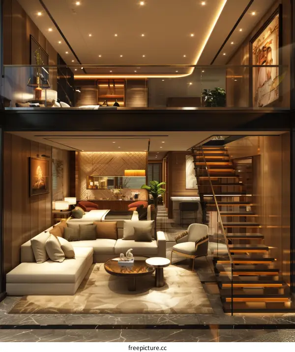 Luxury Modern Multi-Level Home Design