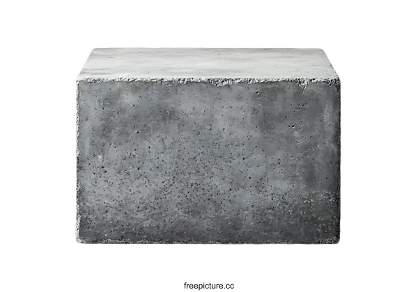 [Transparent Background PNG]Gray Concrete Block Display Platform
