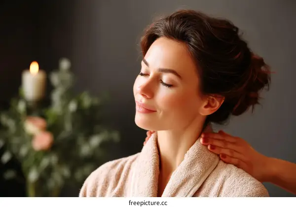 Relaxing Spa Treatment for a Woman