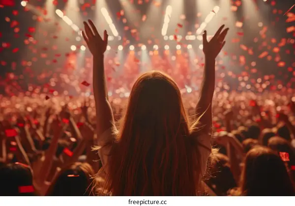 Concert Crowd Cheering