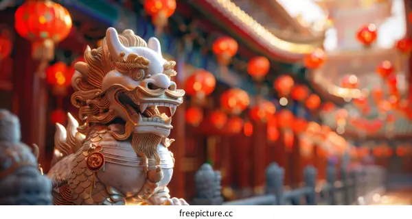 Exciting Lion Dance Captivates Audience