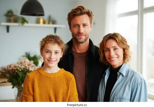 Portrait of a Happy Family