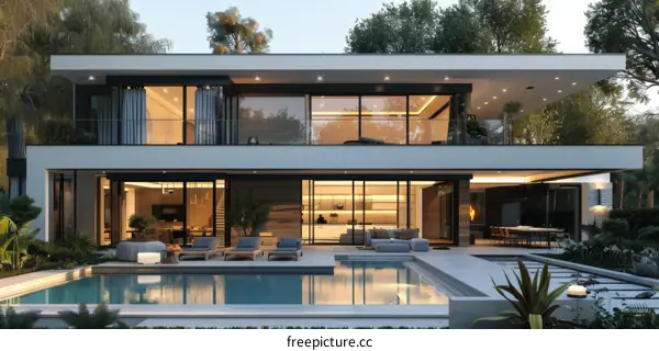 Modern Luxury Villa Exterior Design