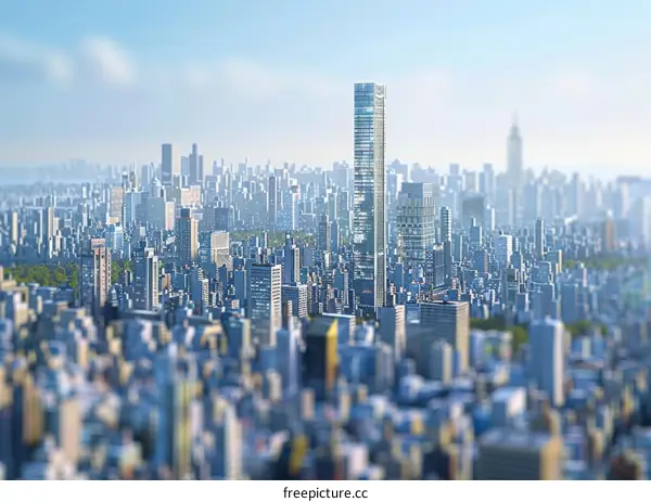 Modern Metropolis Cityscape