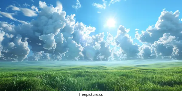 Vast Grassland Landscape