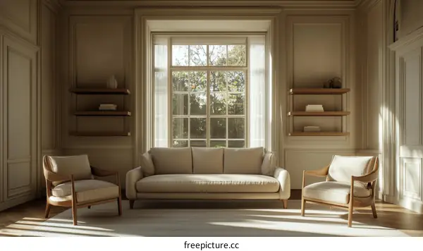 Elegant Living Room Interior Design