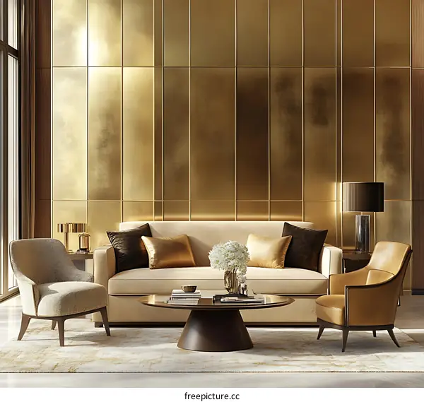 Luxury Modern Living Room Interior Design