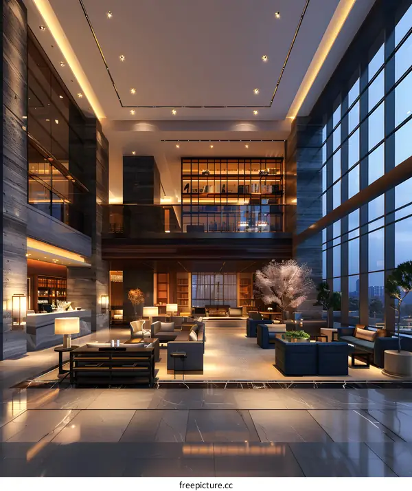 Hotel Lobby Interior Design
