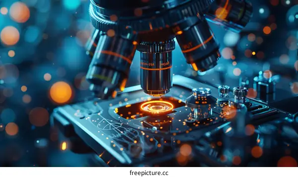 microscope technology science lab research