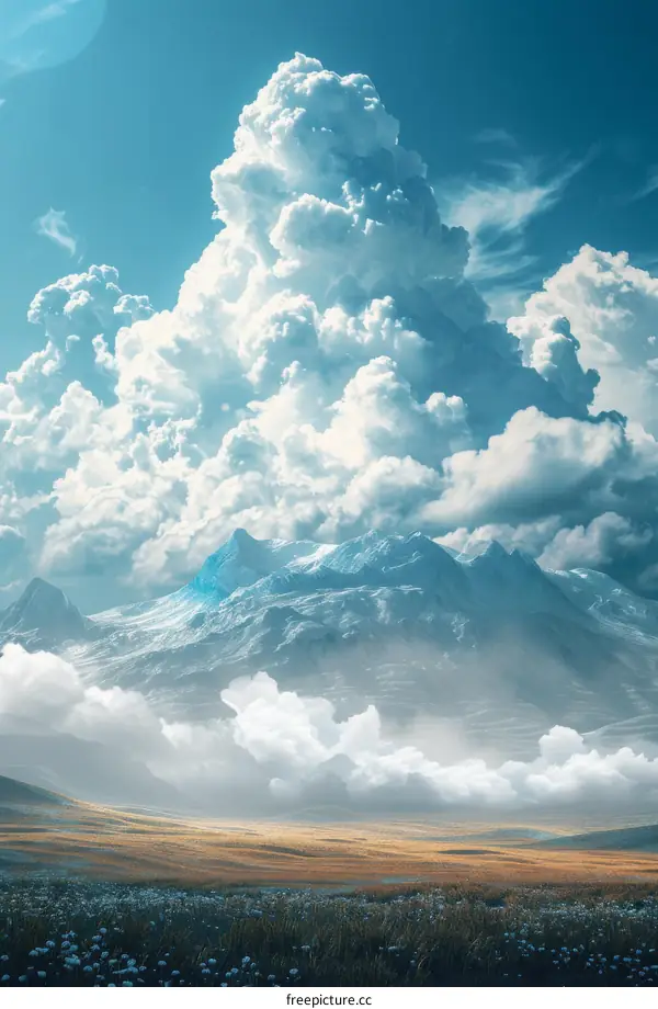 Stunning Mountain Scenery in Nature's Embrace