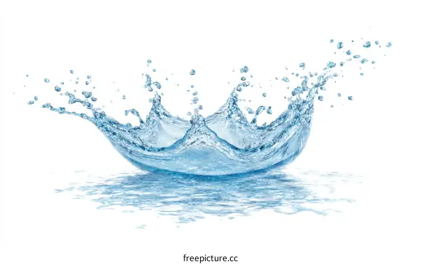 Water Splash Illustration