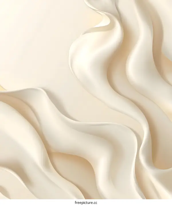 Abstract White Fabric Texture Background