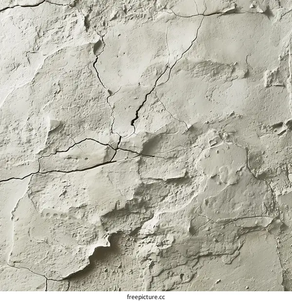 Cracked concrete wall texture background
