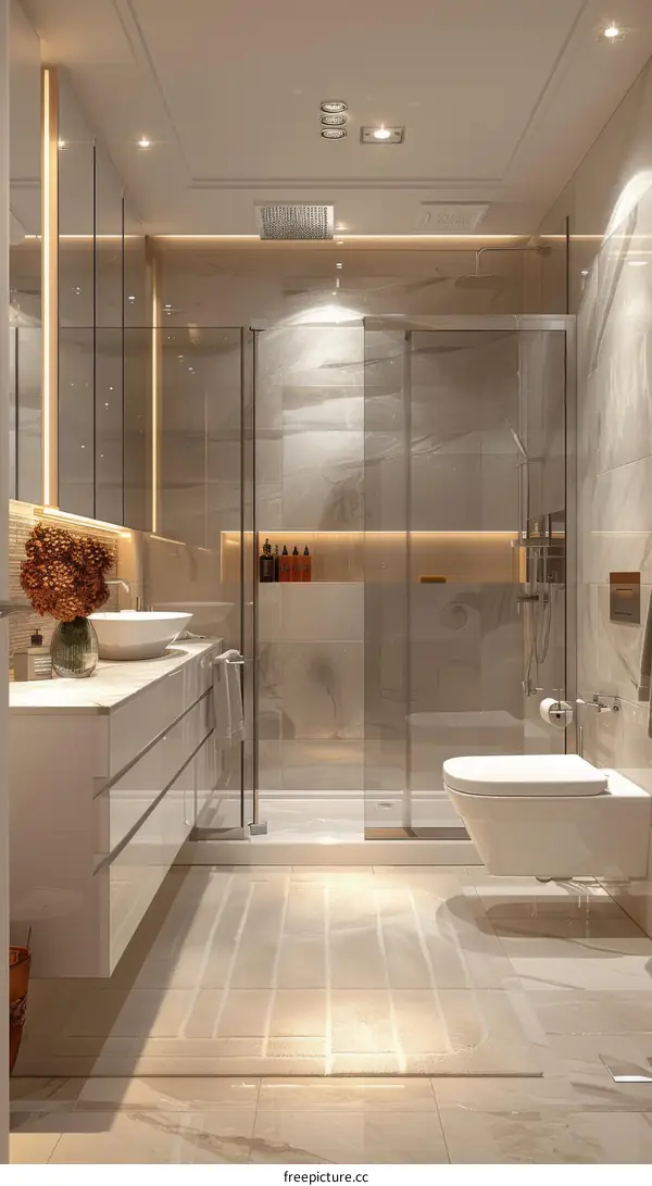 Modern Luxury Bathroom Interior Design