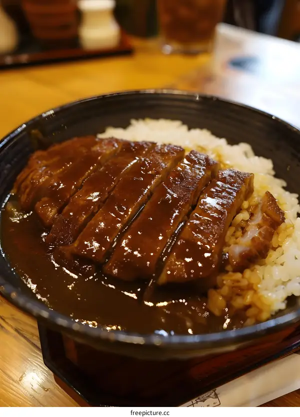 Japanese Curry Rice with Pork Cutlet