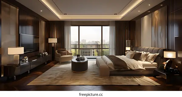 Luxurious Master Bedroom Interior Design