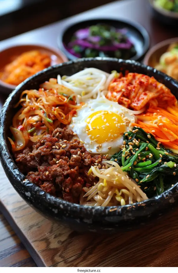 Korean Bibimbap: A Colorful and Delicious Meal
