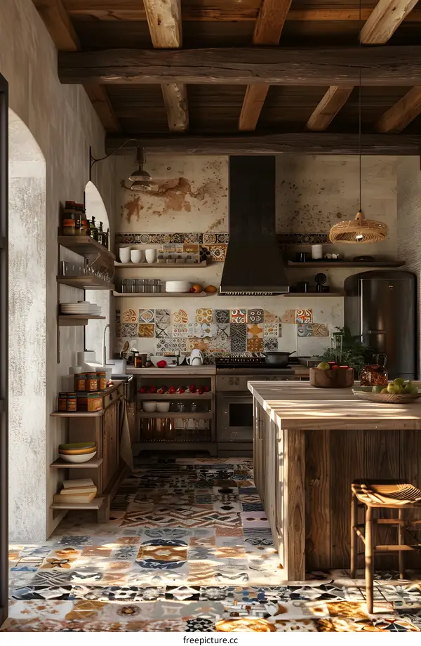 Rustic Kitchen Interior