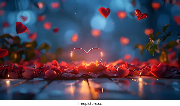 A唯美浪漫的爱情图片