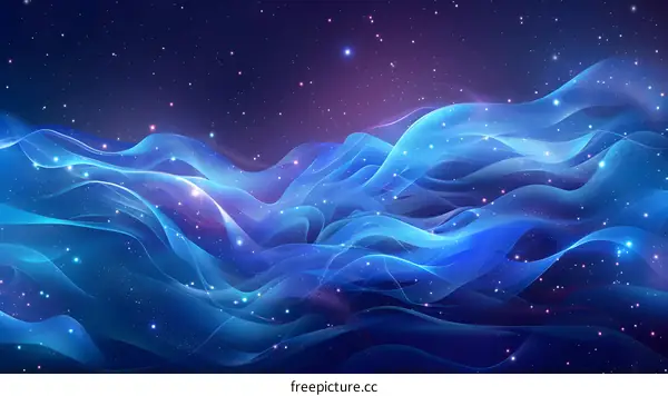 Blue and purple abstract background