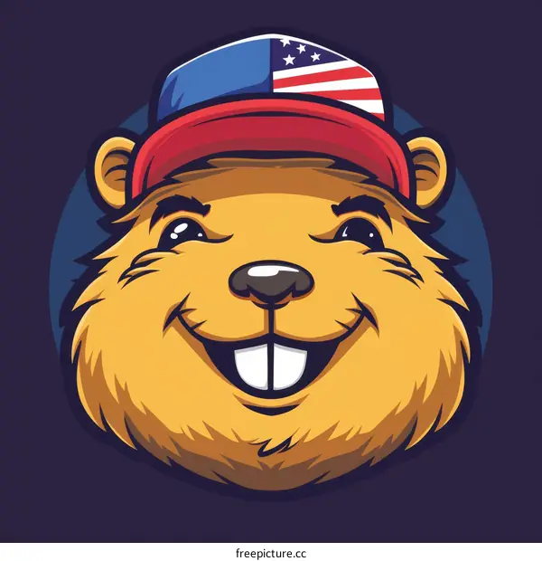 Patriotic Beaver