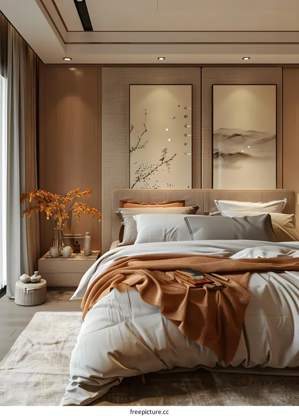 Modern Bedroom Interior Design with Minimalist Decor