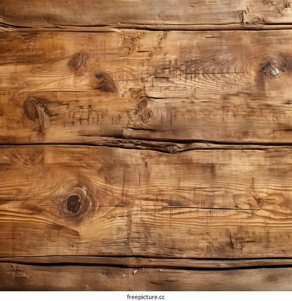 Rustic wooden background texture of old pine wood planks
