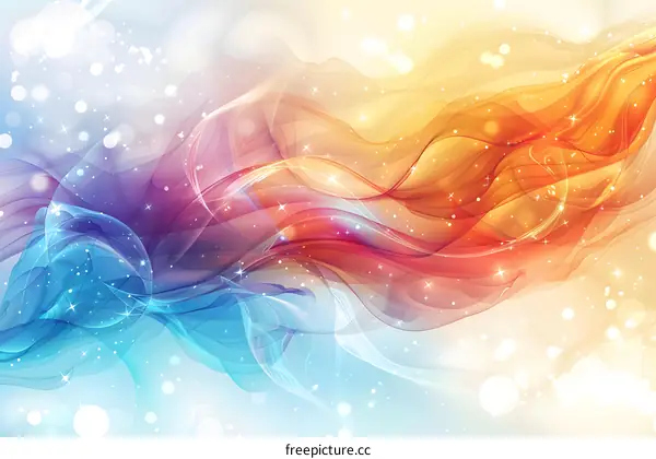 Colorful abstract silk background