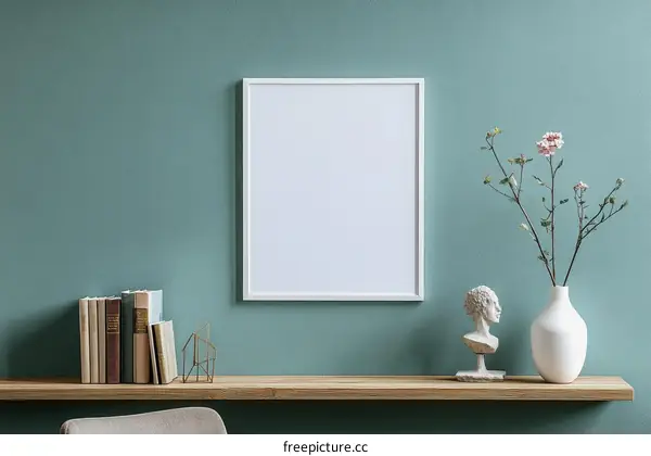 Empty Frame Decorated Home Interior