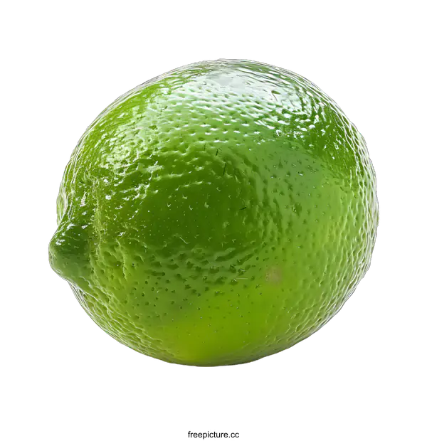 [Transparent Background PNG]Single green lime