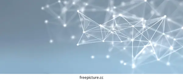 Abstract Network Connections Illustration