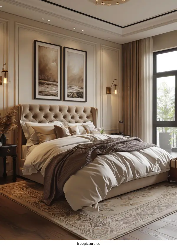 Elegant Luxury Bedroom Interior Design