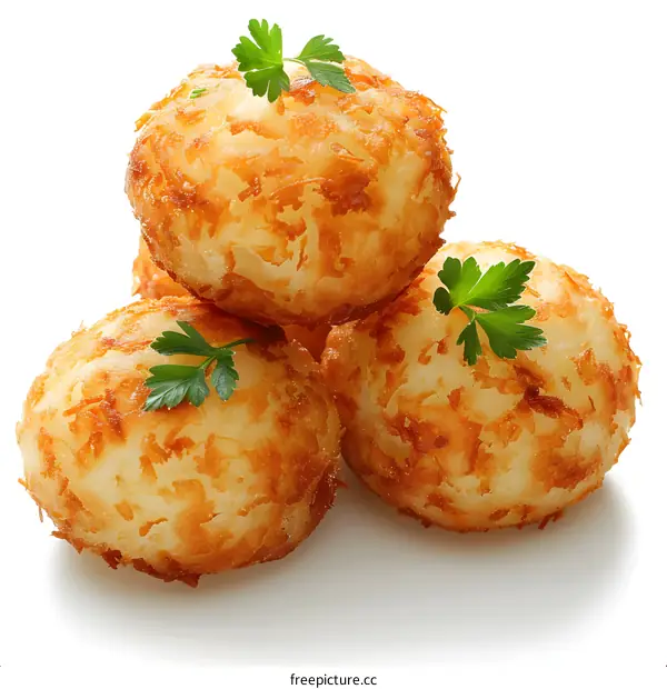 Fried potato balls