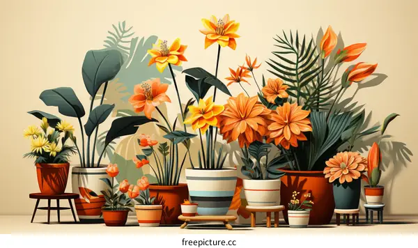 A Plethora of Potted Plants