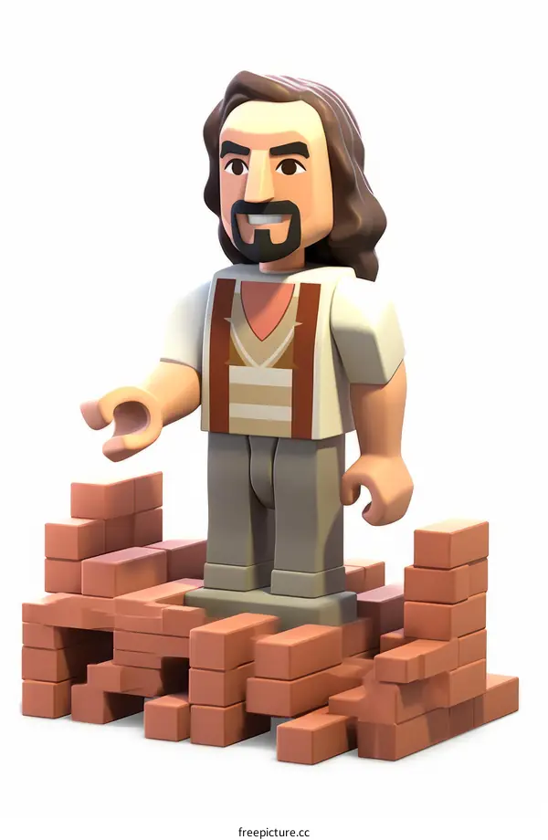 The Dude Minifigure - The Big Lebowski Collectible