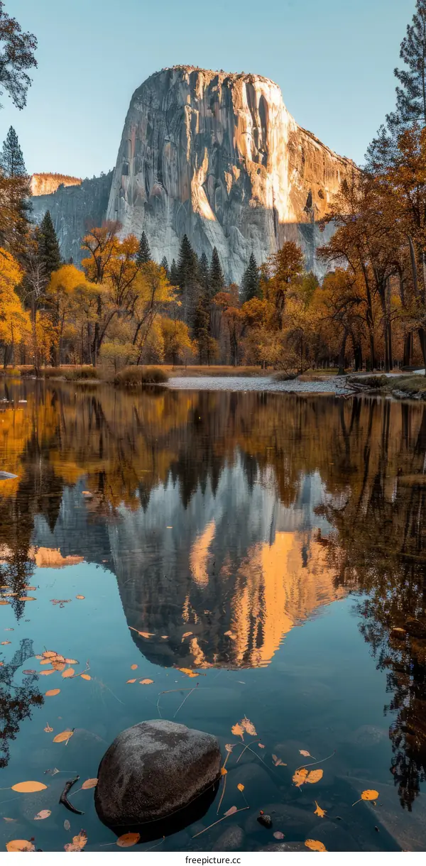 Half Dome in Autumn