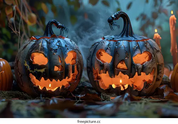 Halloween Pumpkin Jack-o-lantern