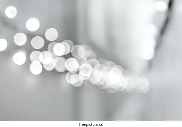 Abstract Bokeh Lights Background Design