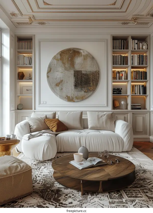 Modern Luxury Apartment Living Room Interior Design