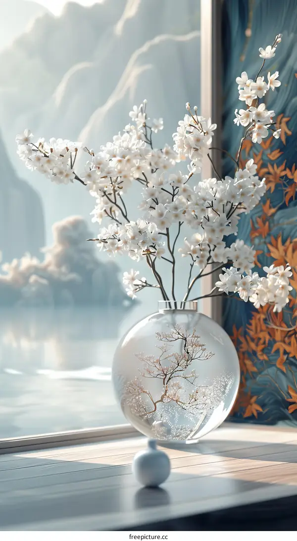 Floral Arrangements in a Vase