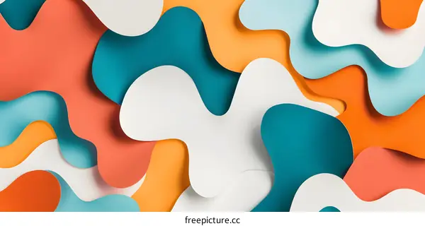 Abstract Colorful Paper Background